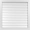 Ekena Millwork Vertical Surface Mount PVC Gable Vent: Functional, w/ 2"W x 2"P Brickmould Sill Frame, 32"W x 32"H GVPVE32X3203SF - alternate 1